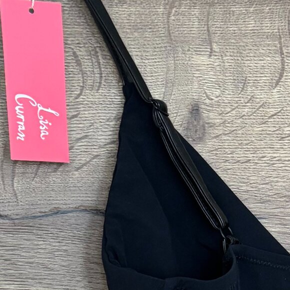 Lisa Curran Black One Piece Swimsuit - NWT - Picture 11 of 14